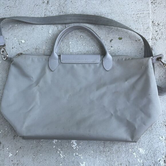 Longchamp gray tote - Picture 6 of 10